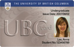 Front of Library Card